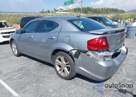 2013 Dodge Avenger Sxt from USA, damaged, VIN 1C3CDZCB8DN622457